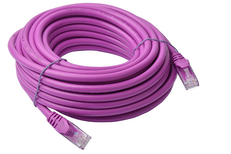 8Ware CAT6A Cable 10m - Purple Color RJ45 Ethernet Network LAN UTP Patch Cord Snagless 8Ware CAT6A Cable 10m - Purple Color RJ45 Ethernet Network LAN UTP Patch Cord Snagless